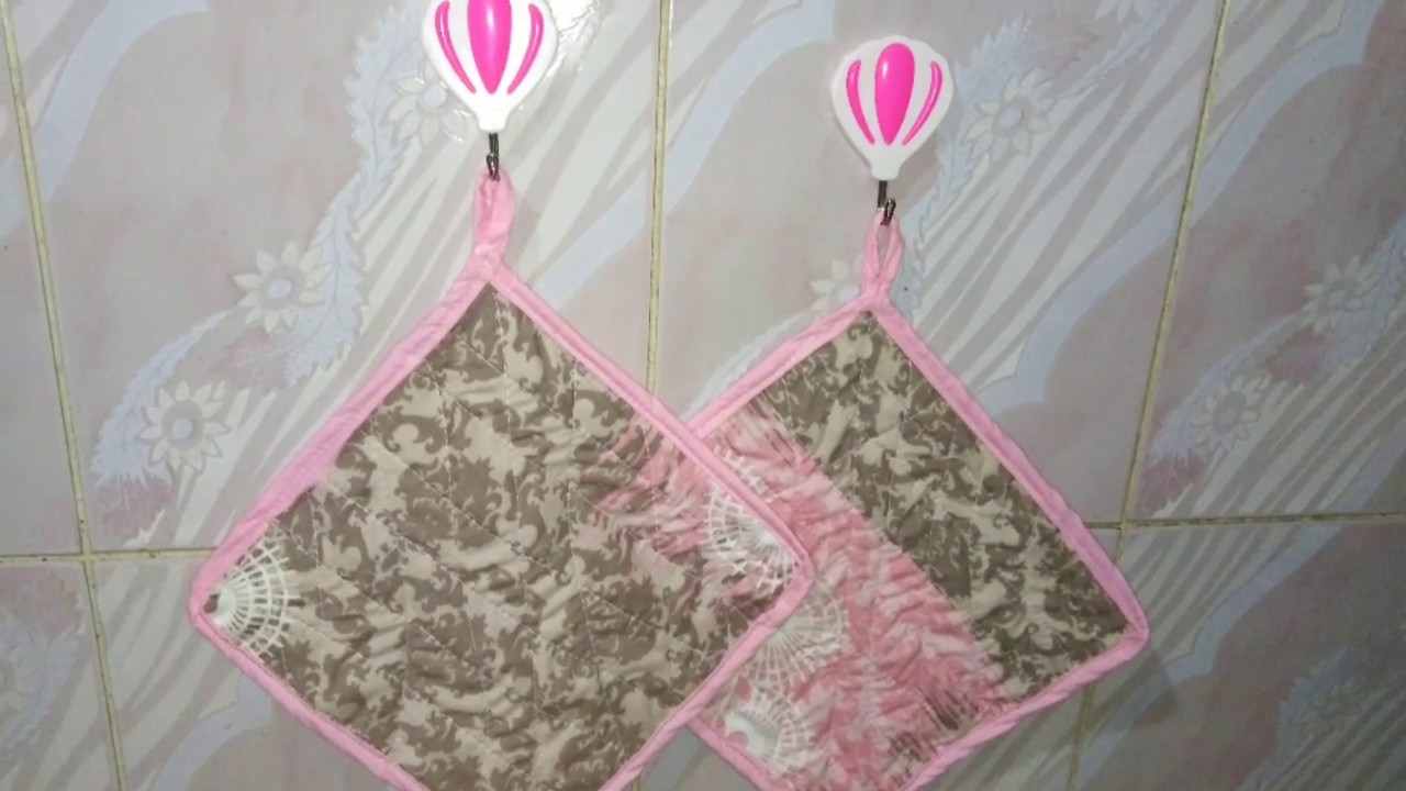 مساكات المطبخ بأقل الامكانيات بطريقه احترافيه /اعاده تدوير القماش القديم