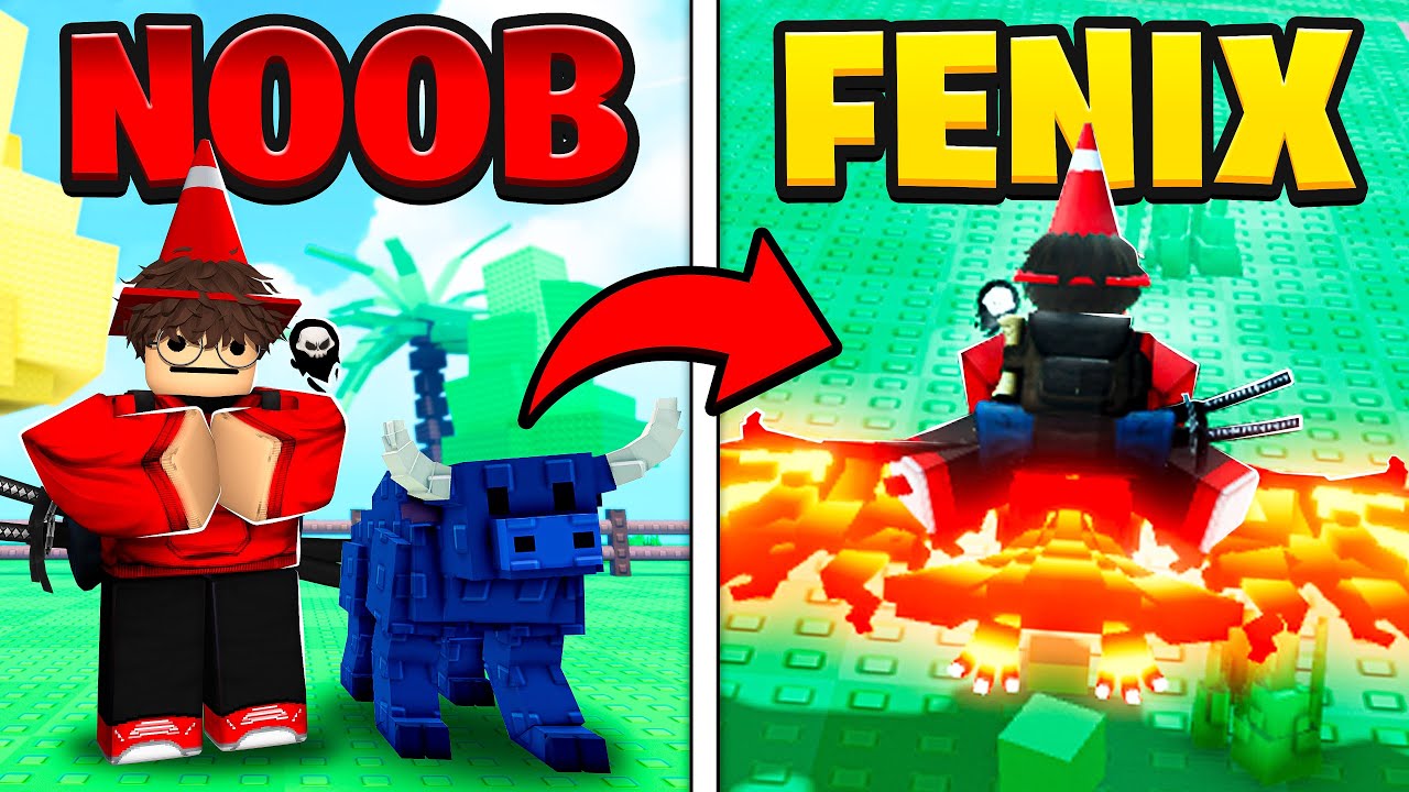 EVOLUI DE NOOB A FENIX NO LEVANTAR ANIMAIS
