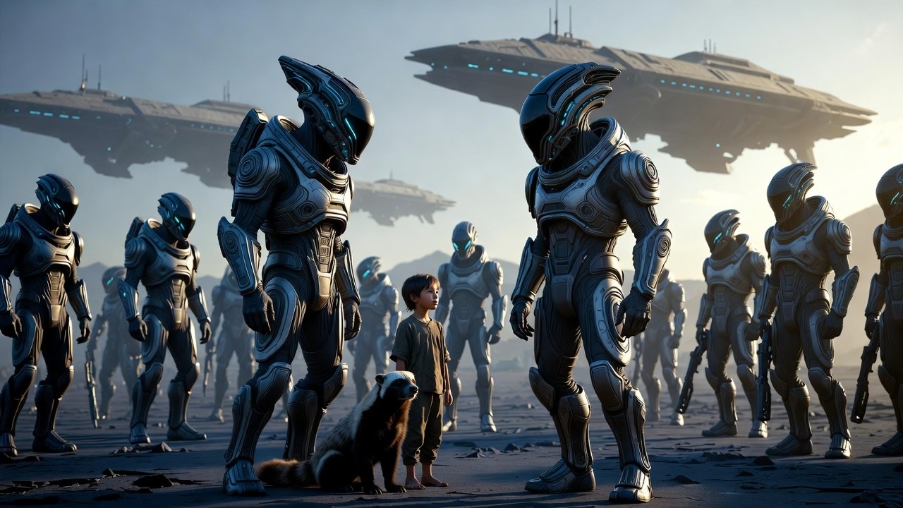 Alien Commander Asked Honey Badger Deadly?—Child Replied: Dangerous? It Can Erase Sci-Fi HFY Stories