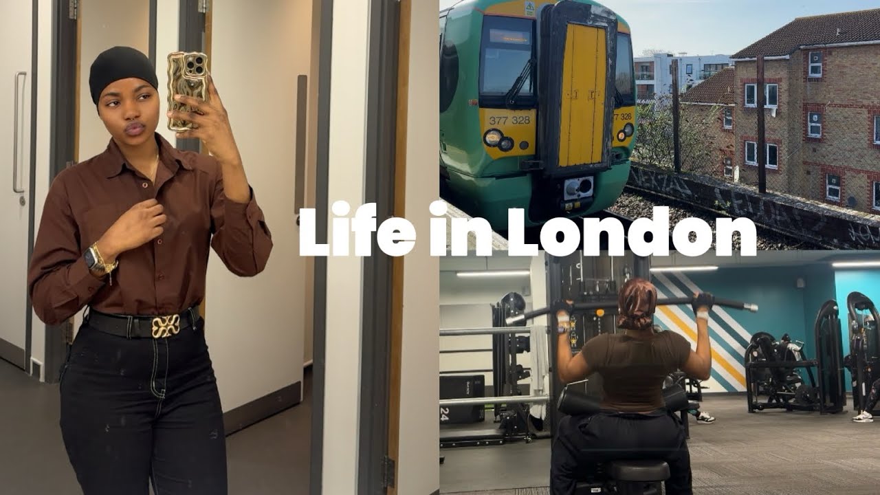 LIFE IN LONDON🇬🇧 #6 : Working a 9–5 NHS Job in London • Office / Admin vlog+ gym routine in Ramadan.