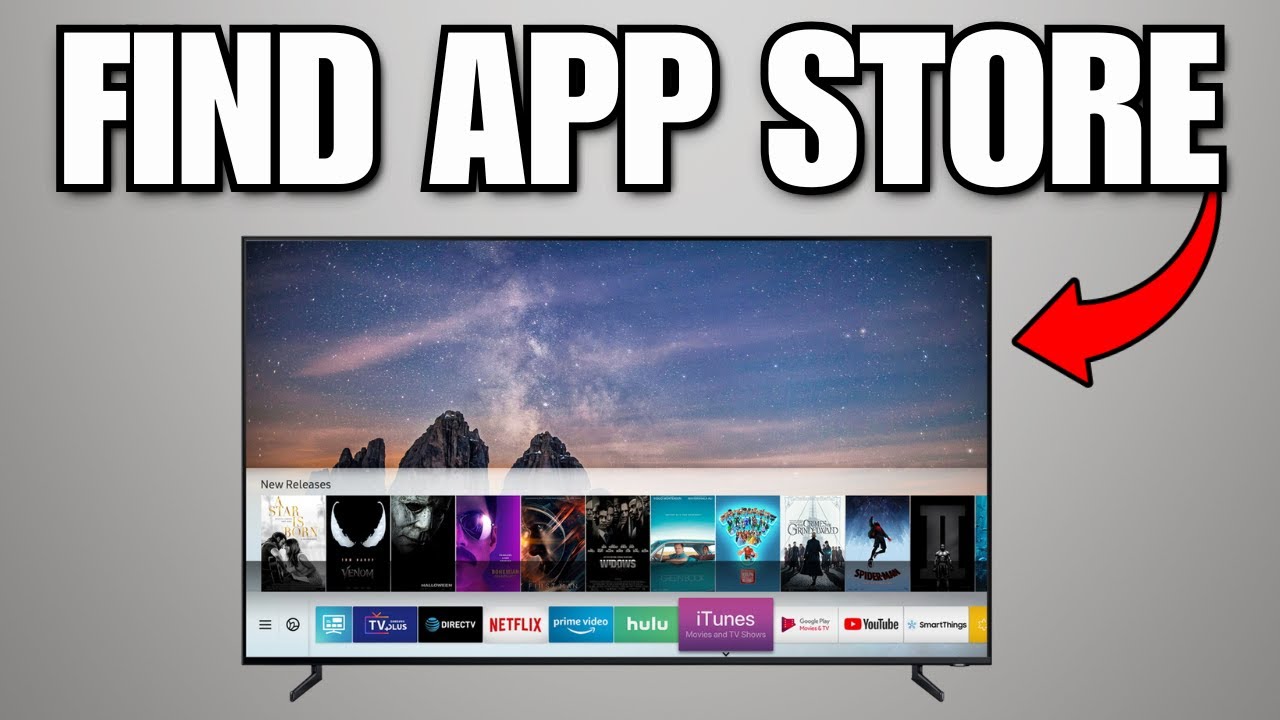 NEW! How to Find The App Store on Your Samsung Smart TV (2025)