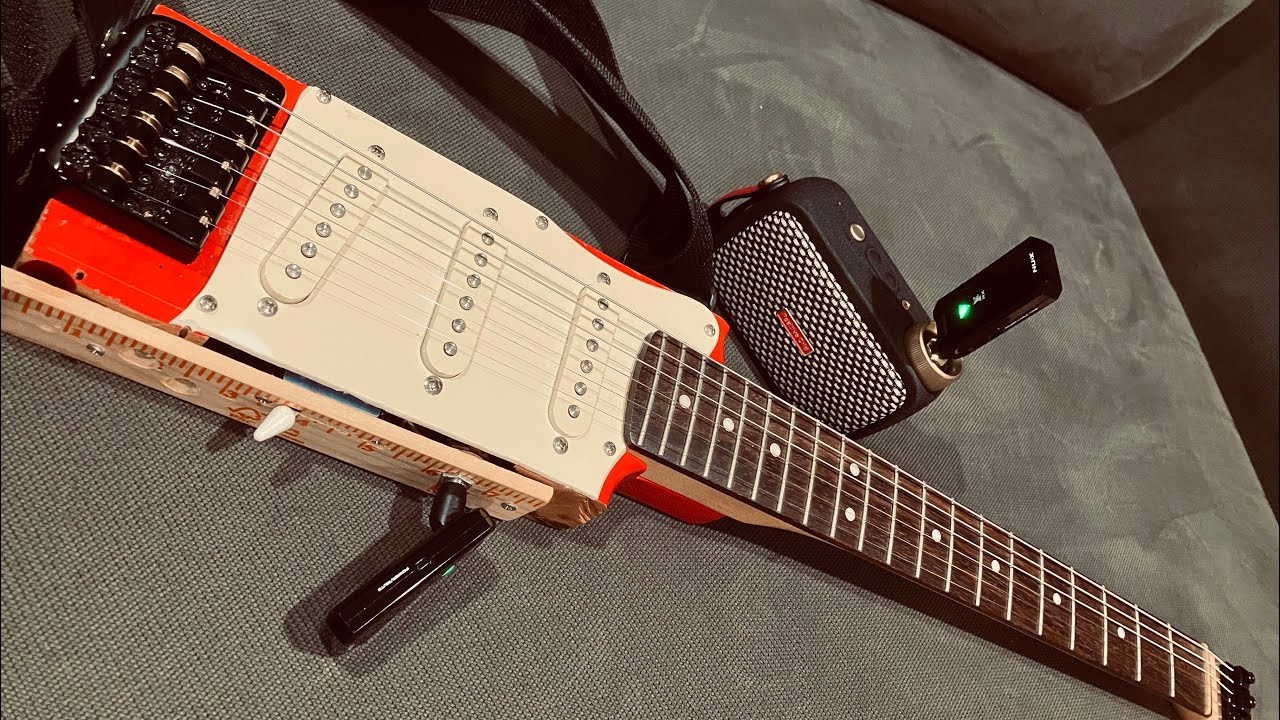 DIY Headless Travel Guitar | Mini Strat Conversion