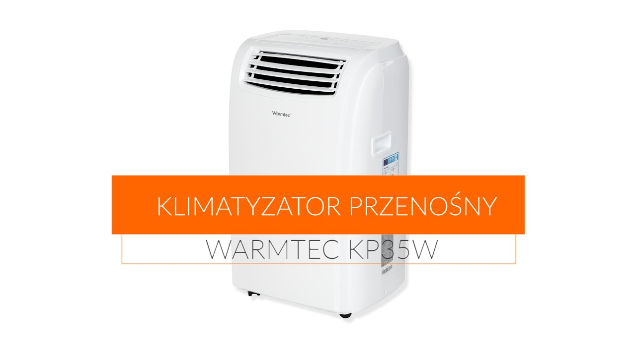 Klimatyzator przenośny WARMTEC KP35W - prezentacja