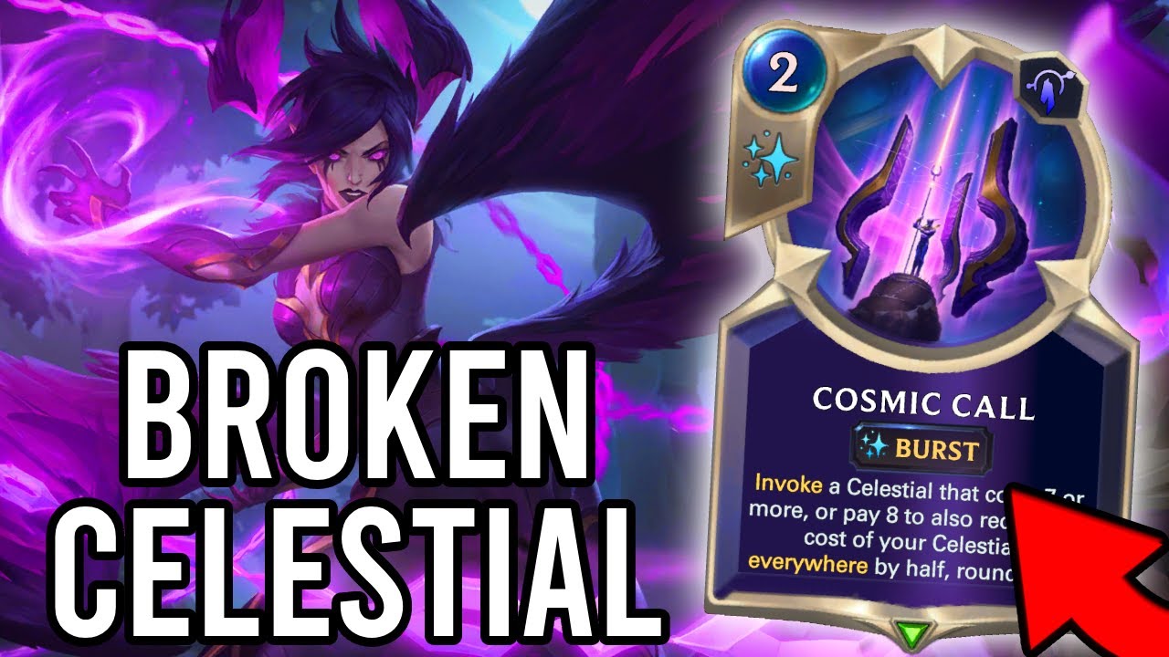 This Cosmic Call Deck Is The Best At Getting Value! | Legends of Runeterra