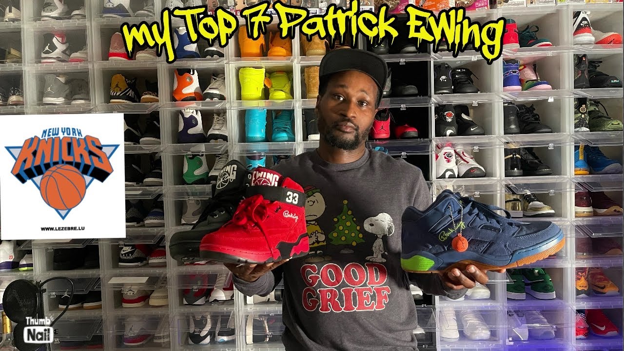 My Top 7 Patrick Ewing in my Collection￼ ￼ yeah be sleeping On Patrick Ewing sneakers￼￼