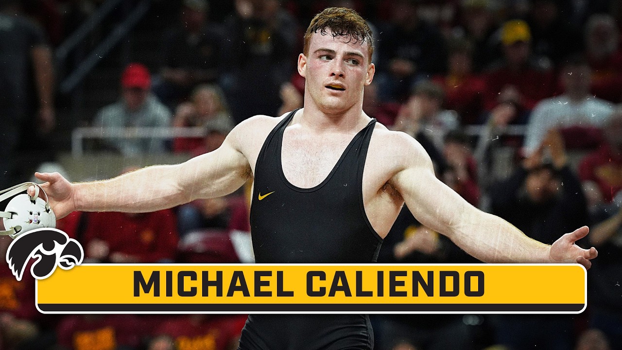 SENIOR HIGHLIGHTS: 165 LBS Michael Caliendo | Iowa Wrestling
