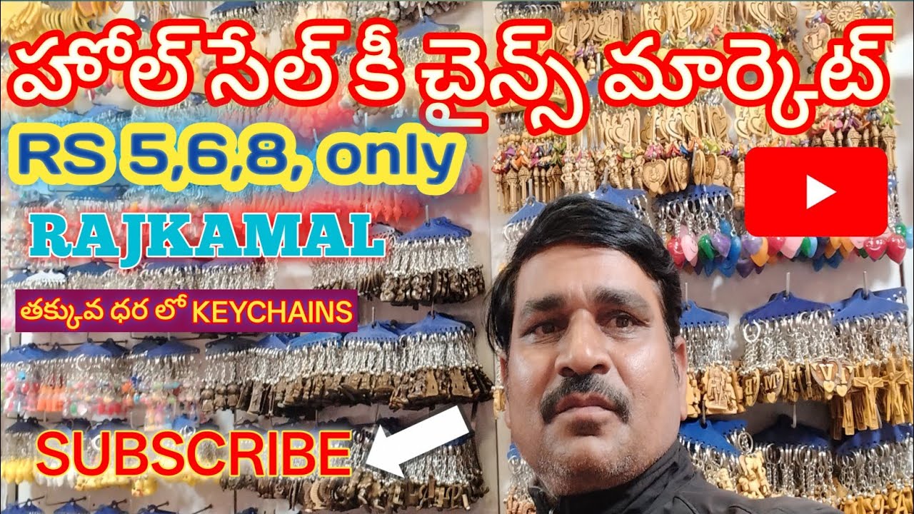 wholesale keychains market in Hyderabad