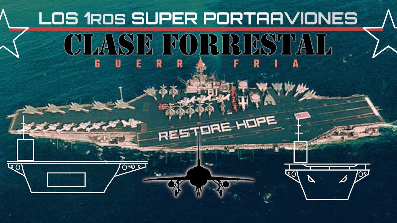 89. ⚓︎ Super Portaaviones Forrestal 1950s