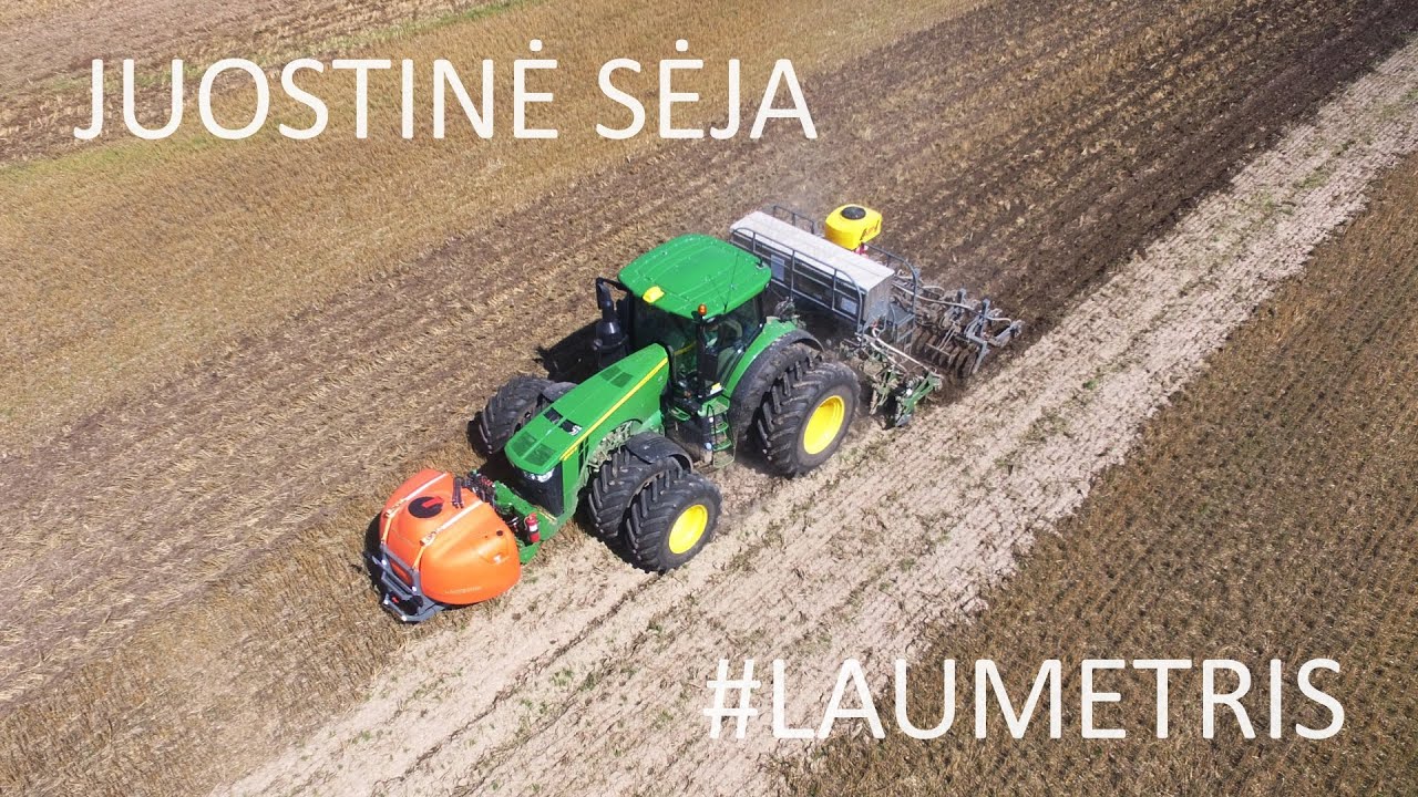 Juostinė sėja / Rapso sėjos ekonomija / RSL ir RS sėjamosios / Laumetris