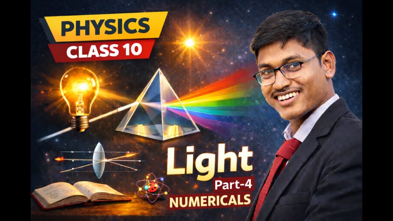 Light – Complete Numericals | Mirrors & Lenses | Board Questions | CBSE Class 10 Science