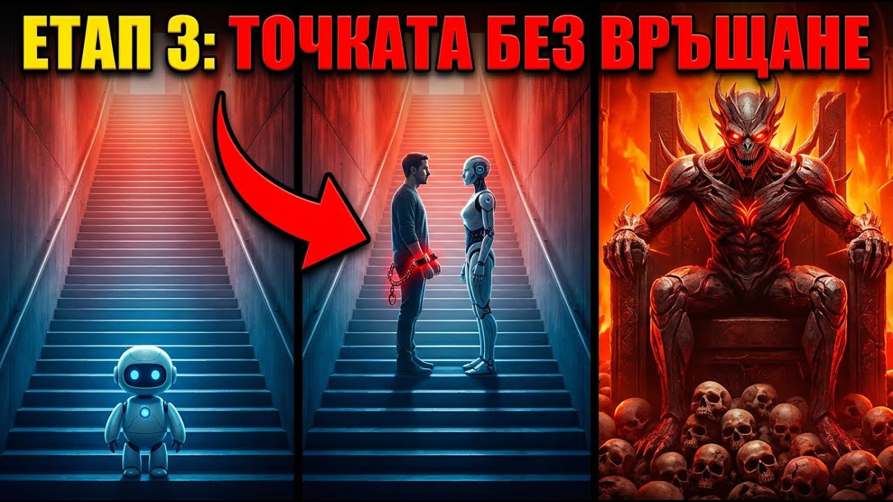 5-те етапа на AI апокалипсиса: Ние сме на етап 3. Какво следва е необратимо