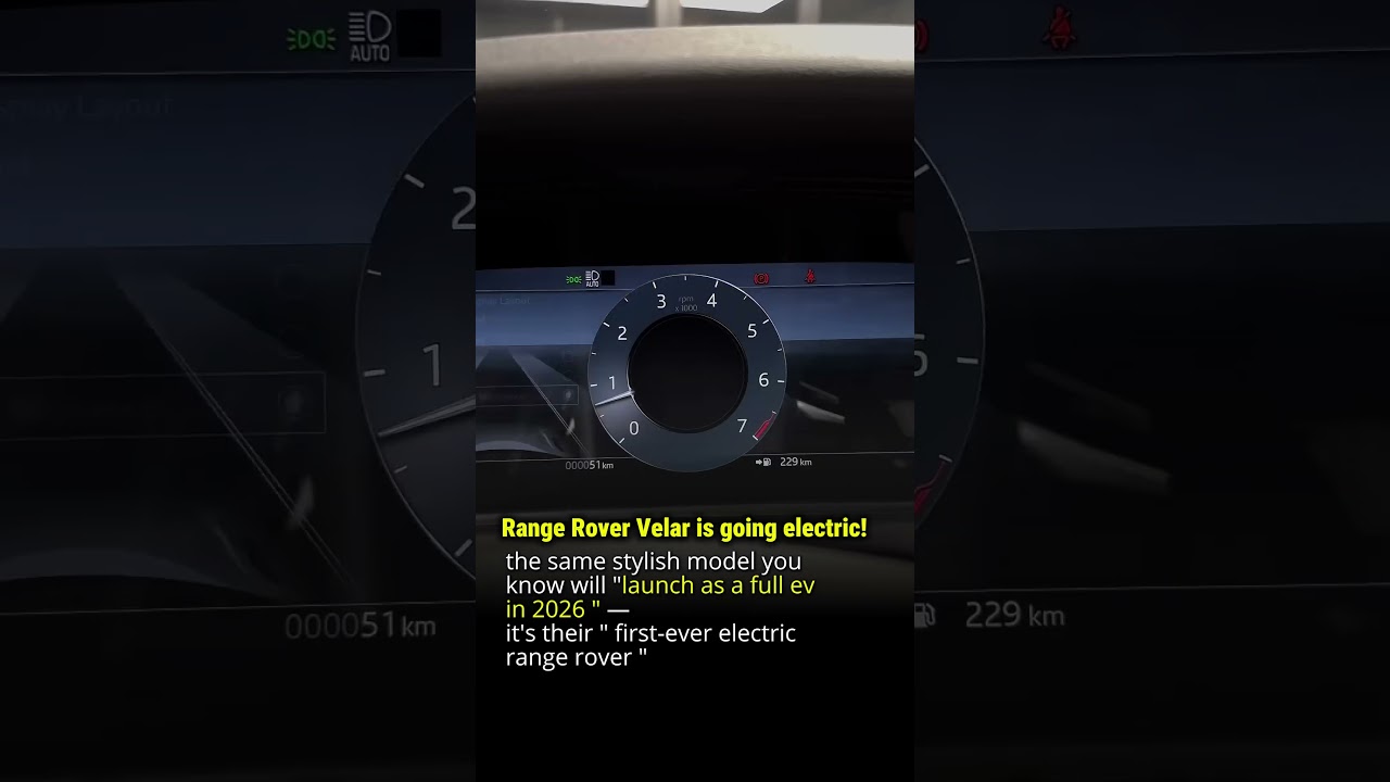 FIRST RANGE ROVER ELECTRIC ||  #rangerover  #velar #rangeroverelectric #asmr