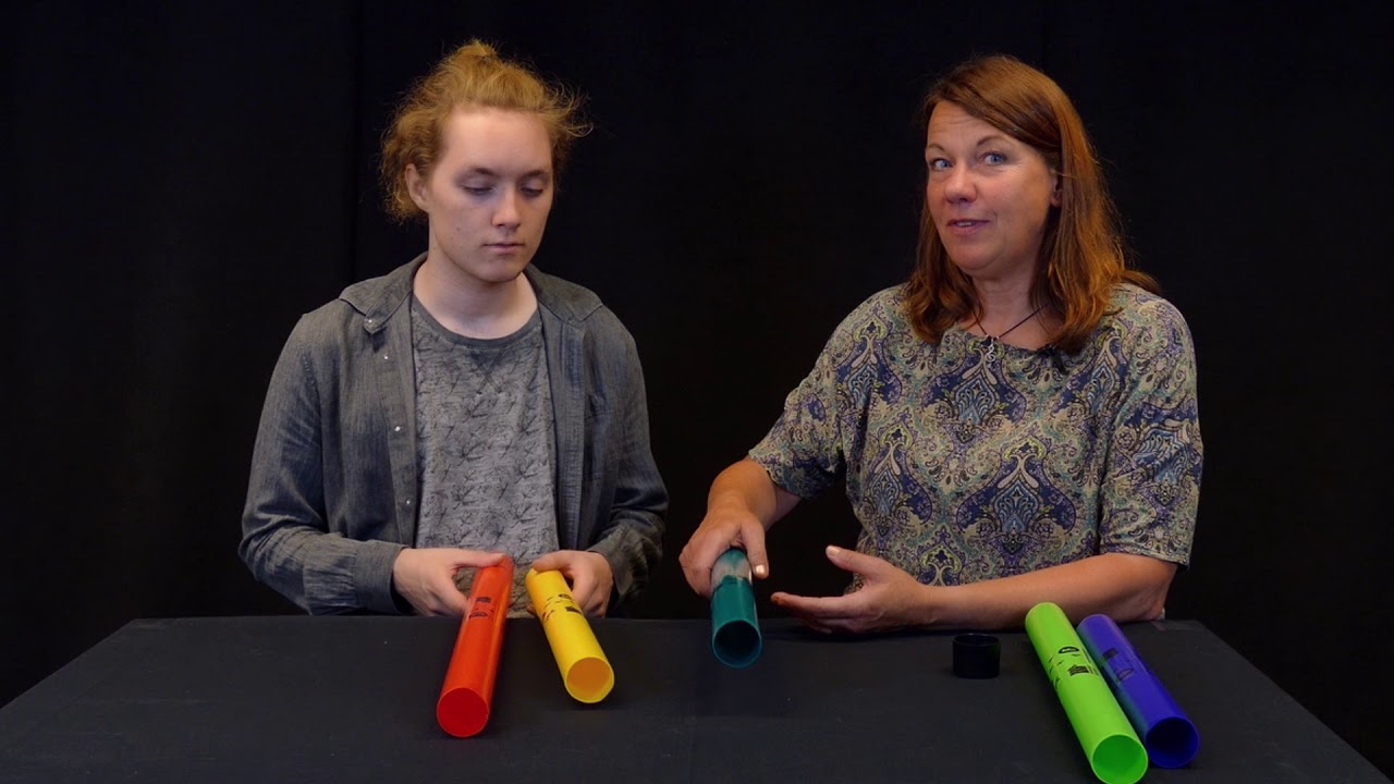 Spela boomwhackers Ackordspel