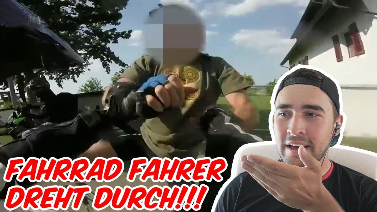 Fahrradfahrer schlägt zu!!! - Road Rage - Reaktion