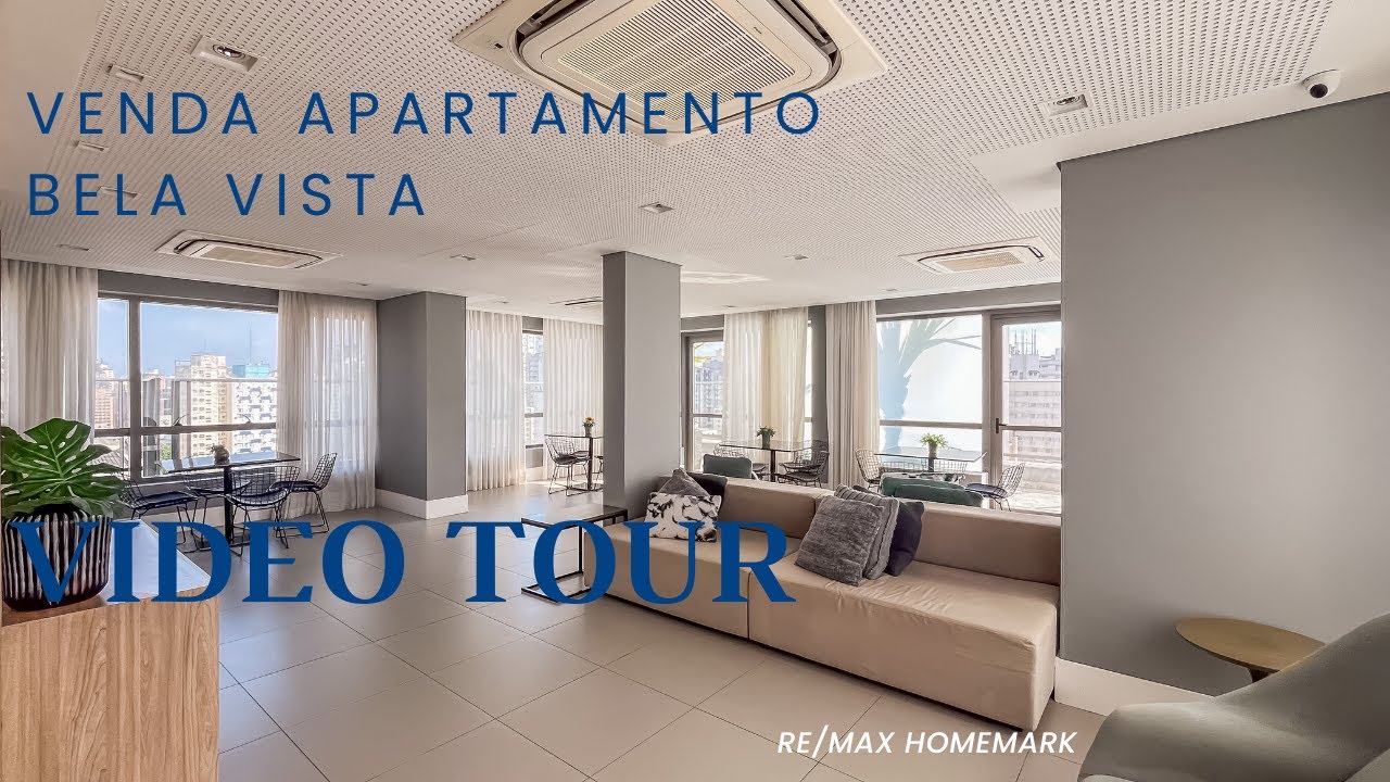 Apartamento à Venda na Consolação | Rua Bela Cintra, 48m², Andar Alto, Sacada e 1 Vaga