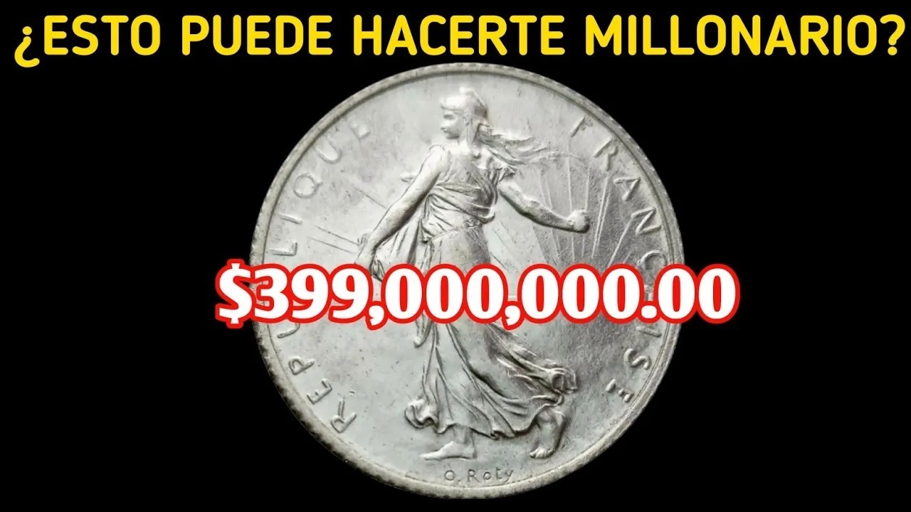 TIRES ESTA MONEDA – PODRÍA VALER UNA FORTUNA
