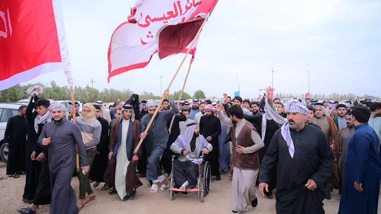 عراضه البوصالح الى فاتحه  شيخ قبيلة العيسى الشيخ مطلك محمد العفات العيساوي