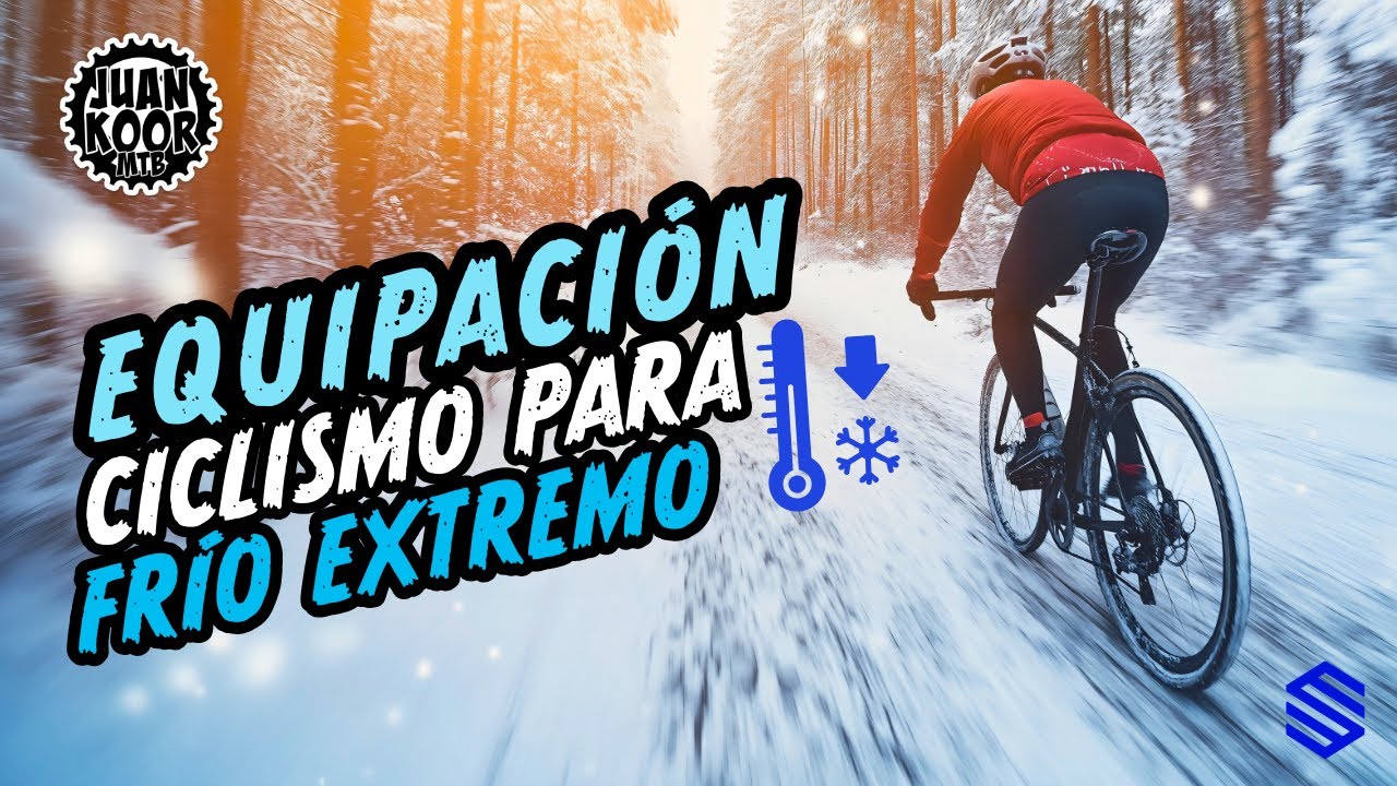 Equipación de Ciclismo 🚴🏻 para Frío Extremo🥶 Siroko Deep Winter❄️