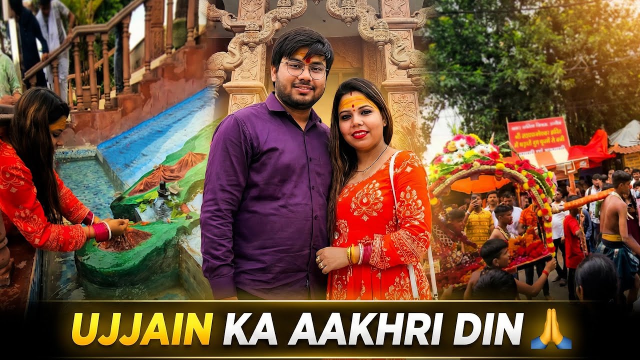 Dil Bhari Ujjain Yatra 🙏 | Last Day Darshan | Bade Ganesh Ji, Kal Bhairav | Delhi Journey