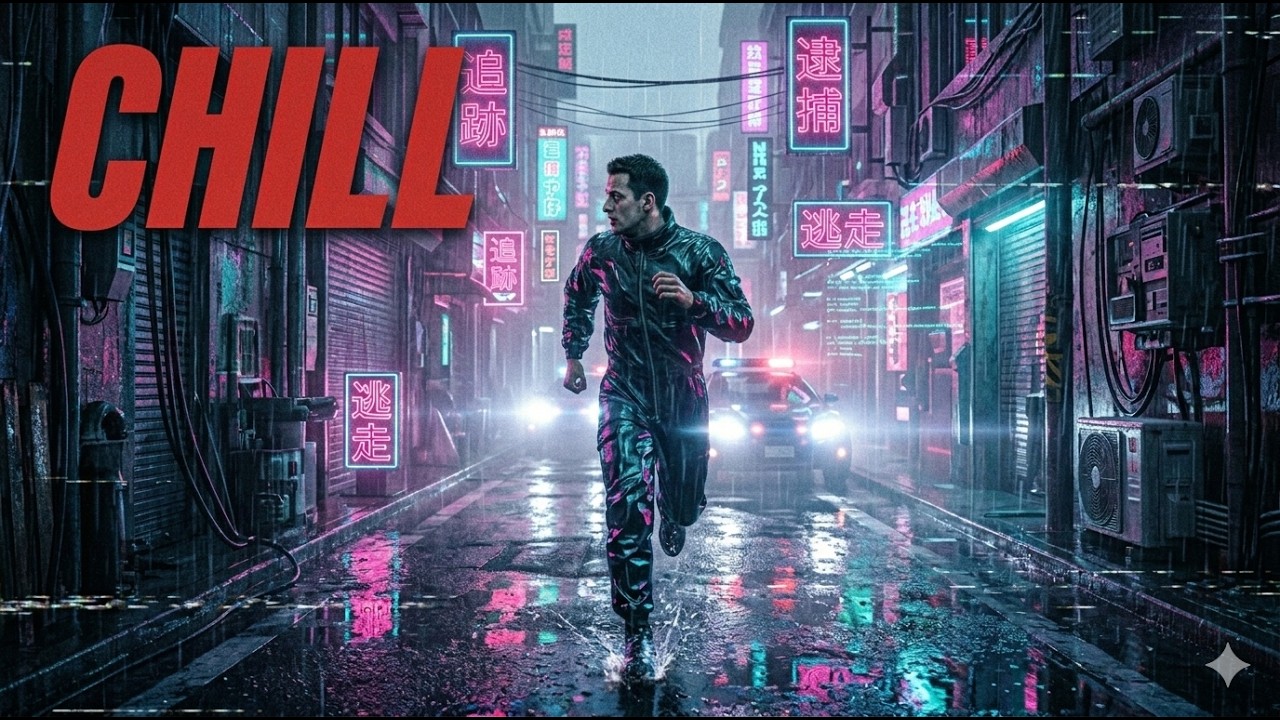 80s Cyberpunk Synthwave 🏎️ Relaxing Techno & Darkwave for Deep Focus