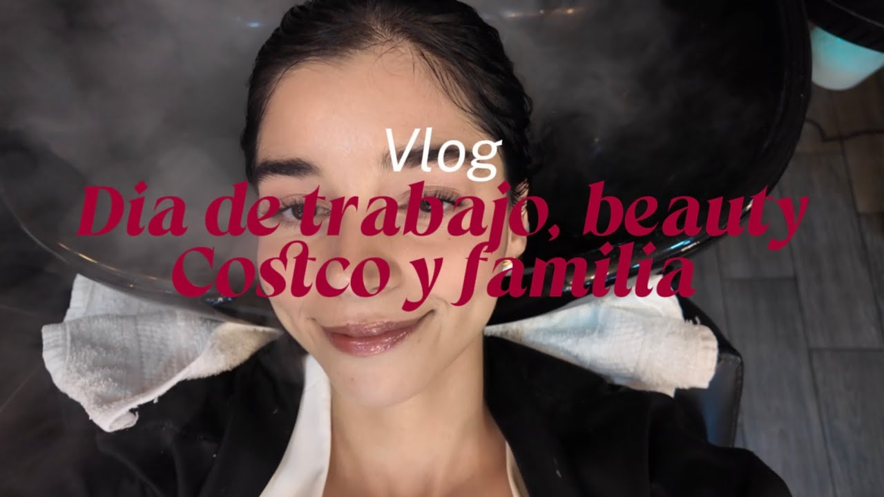 Día de evento✨+ corte de cabello💇🏻‍♀️ + fuimos al Costco🛒 y empezamos a planear el viaje familiar🛣️🤍