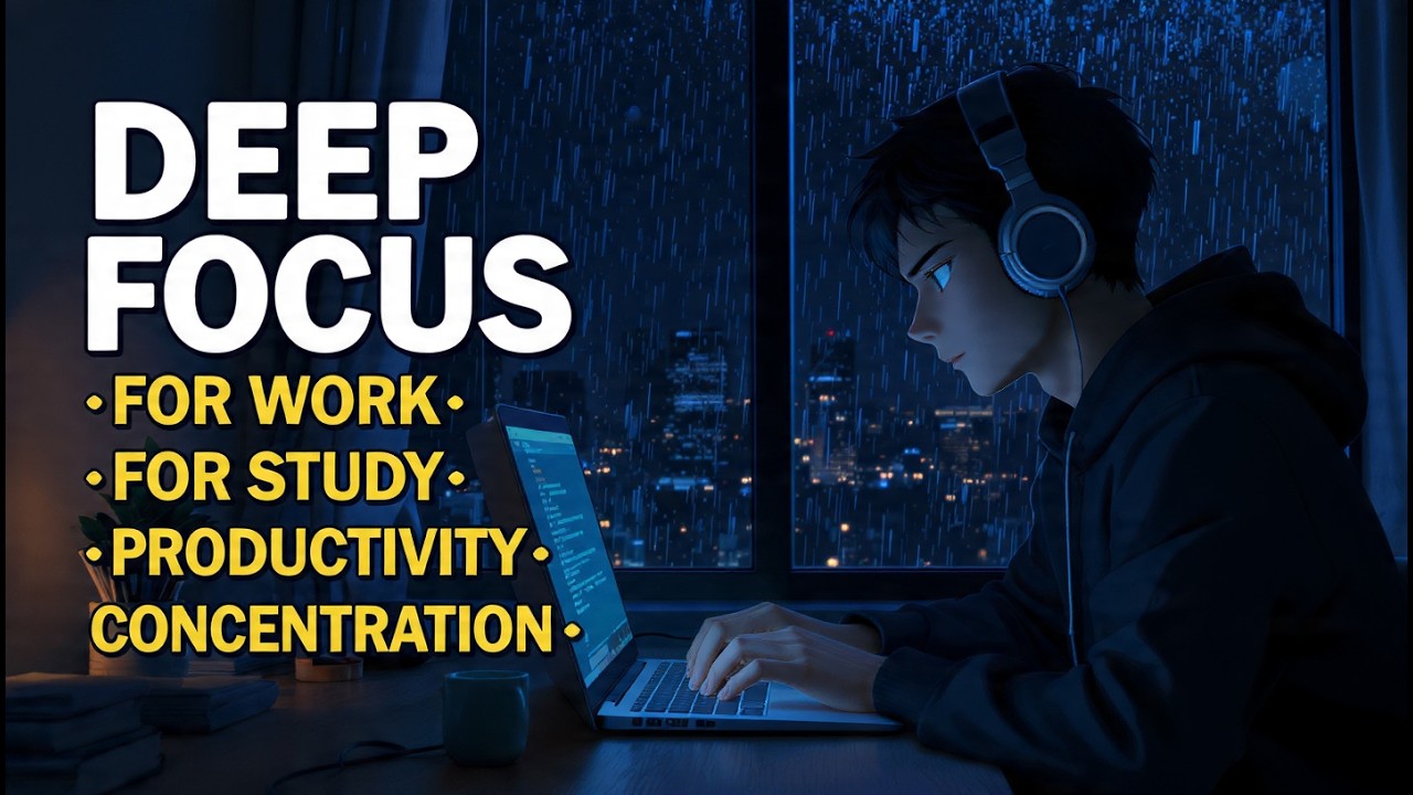 🔴 LIVE Work Music for Focus | Relaxing Instrumental Background for Productivity