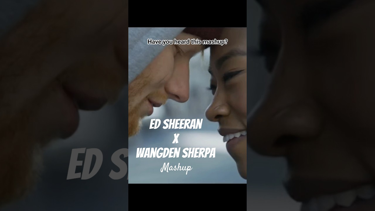 These songs sound so good together 🤩 #mashup #edsheeran #wangdensherpa #shapeofyou #timinachana