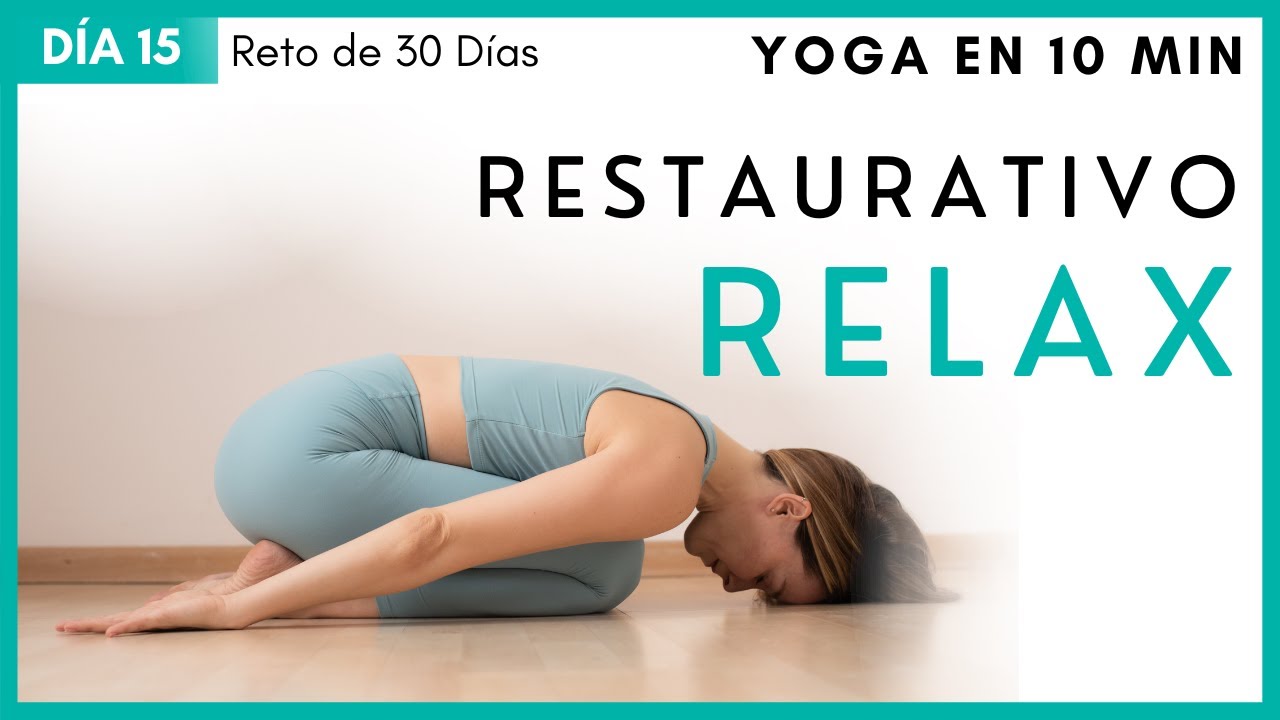 Clase de Yoga para Principiantes 10 Minutos | Estira Todo el Cuerpo  - Reto de 30 Días (Día 15)
