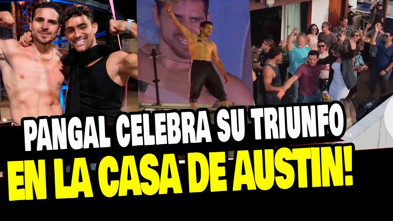 AUSTIN PALAO ORGANIZÓ FIESTA PARA PANGAL ANDRADE TRAS FINAL GANAR O SERVIR