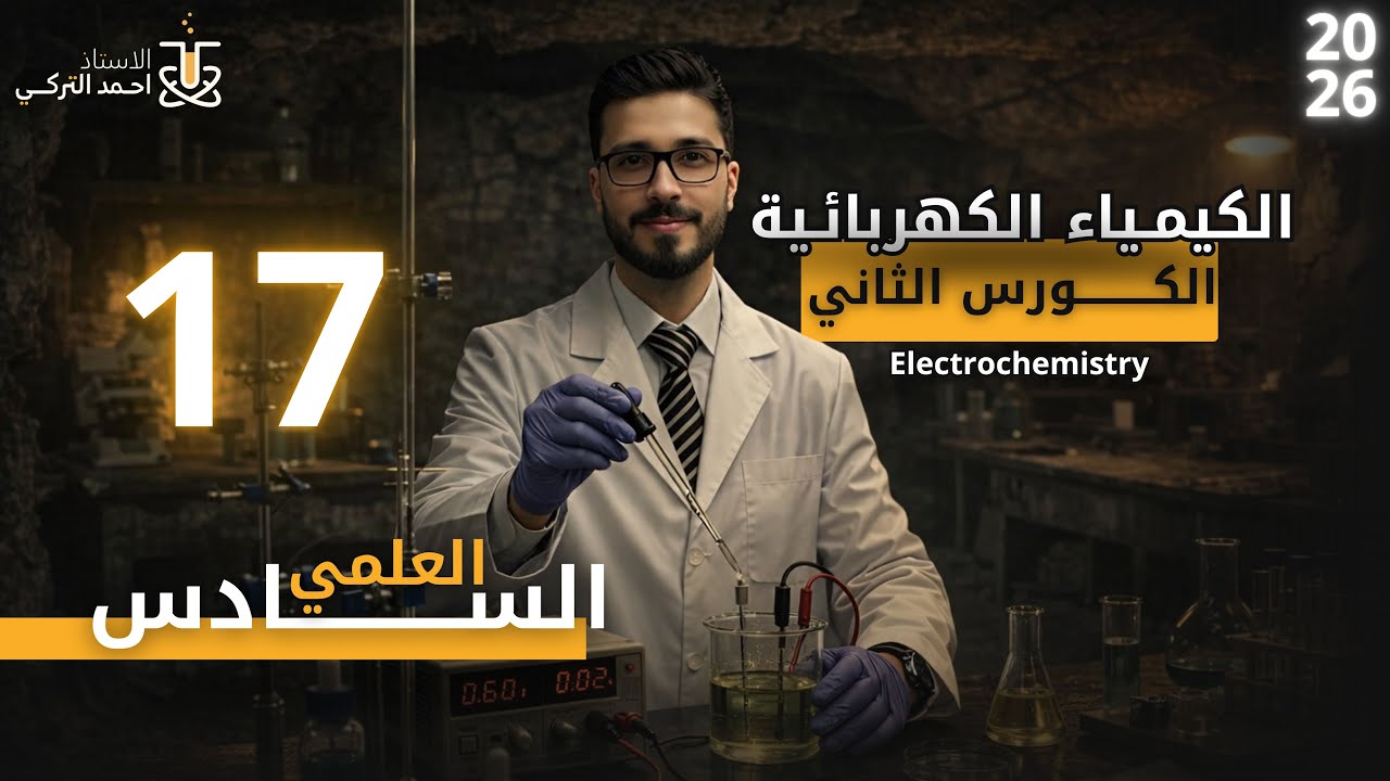 كيمياء السادس العلمي | المحاضرة السابعة عشرة | الفصل الرابع | الأستاذ أحمد تركي