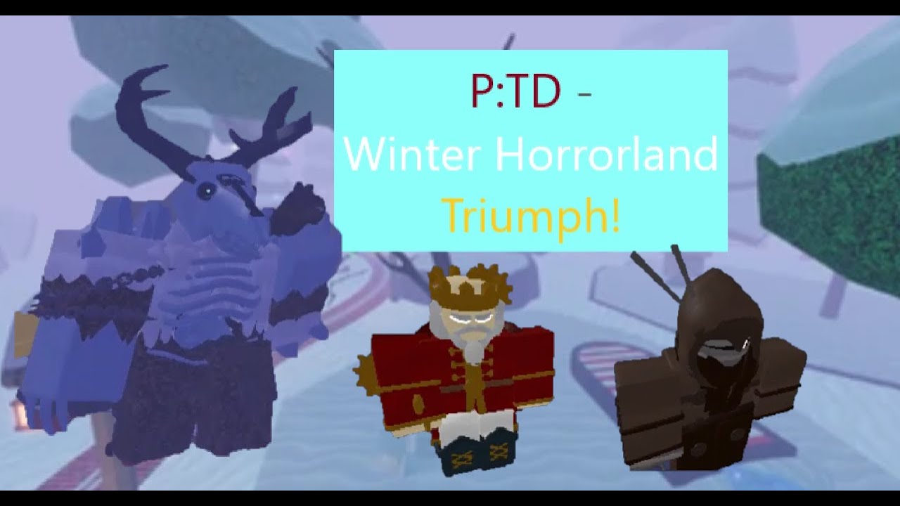 (Fun & Difficult Winter Event) Winter Horrorland Triumph! || [Roblox] Project: Tower Defense