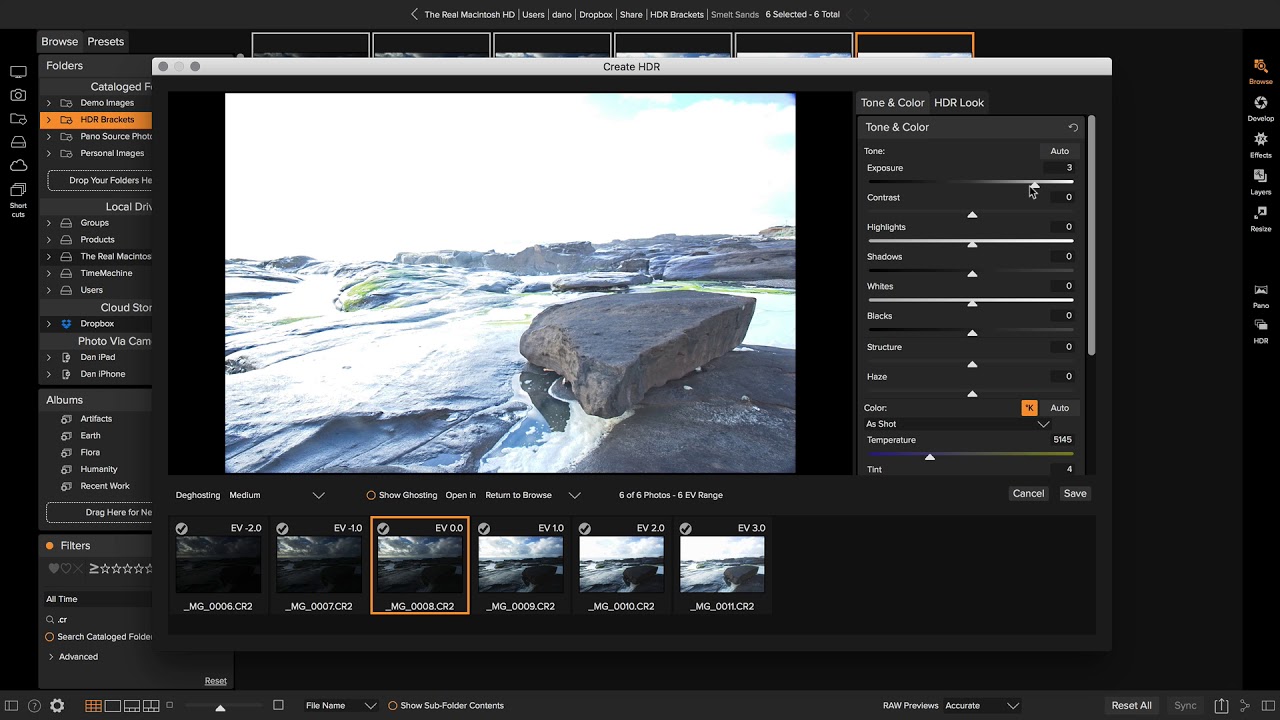 HDR Merge &ndash; ON1 Photo RAW