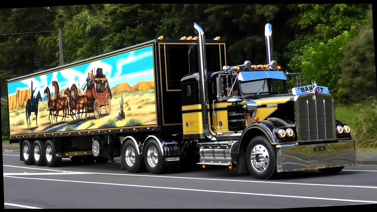[ASMR] Big Rigs Fly-bys & Rollouts at Truckers Showdown 2026