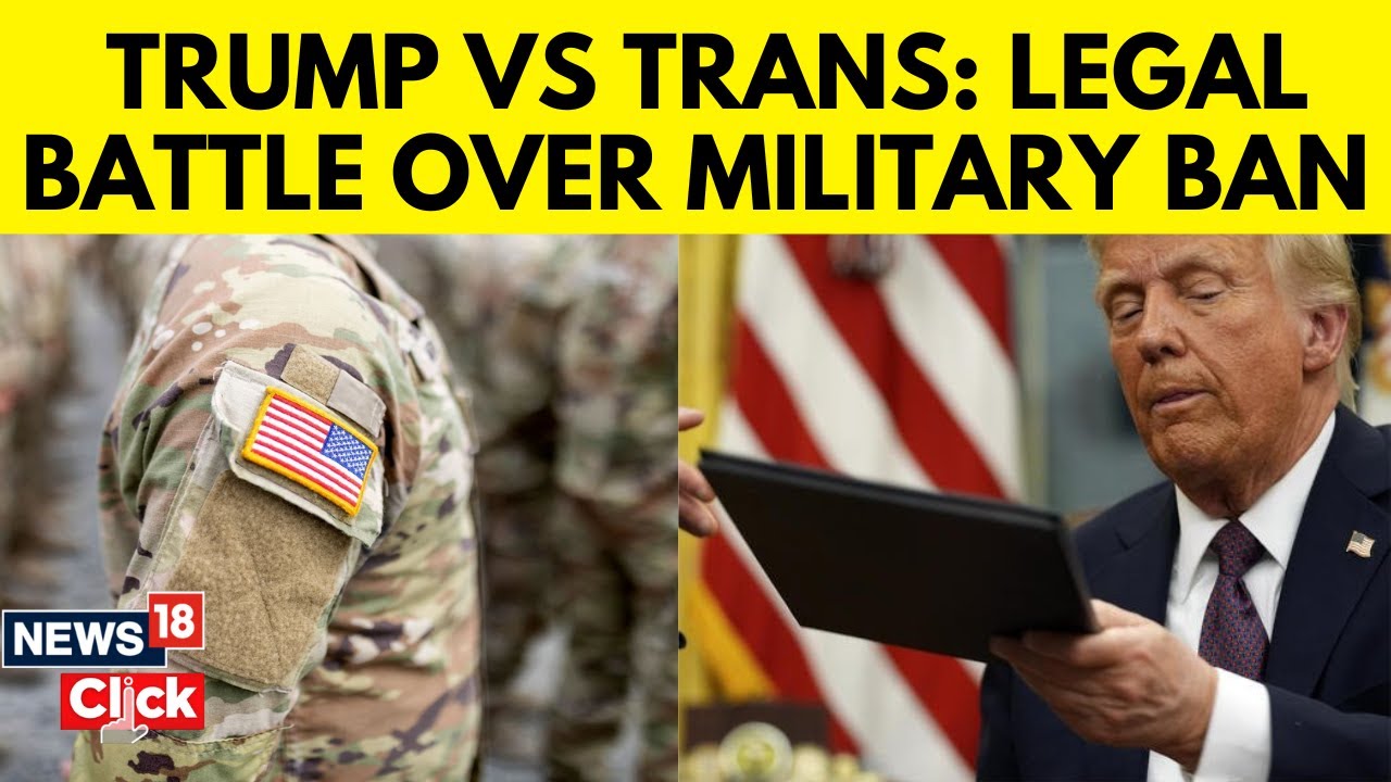 Transgender Rights Groups File Lawsuit Against Trump&rsquo;s Executive Order On Military Service | N18G