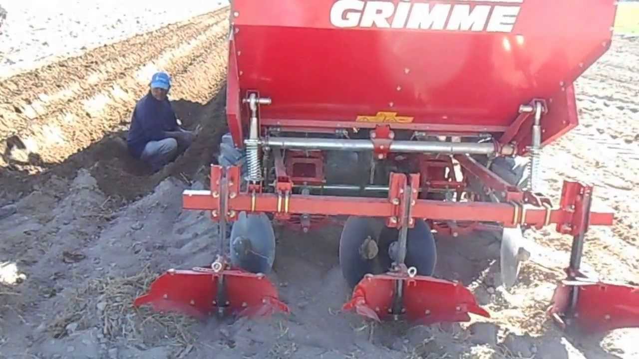 Sembradora de papas- Grimme GL 32 F- El Pedregal, Majes,Arequipa, Perú - PART II