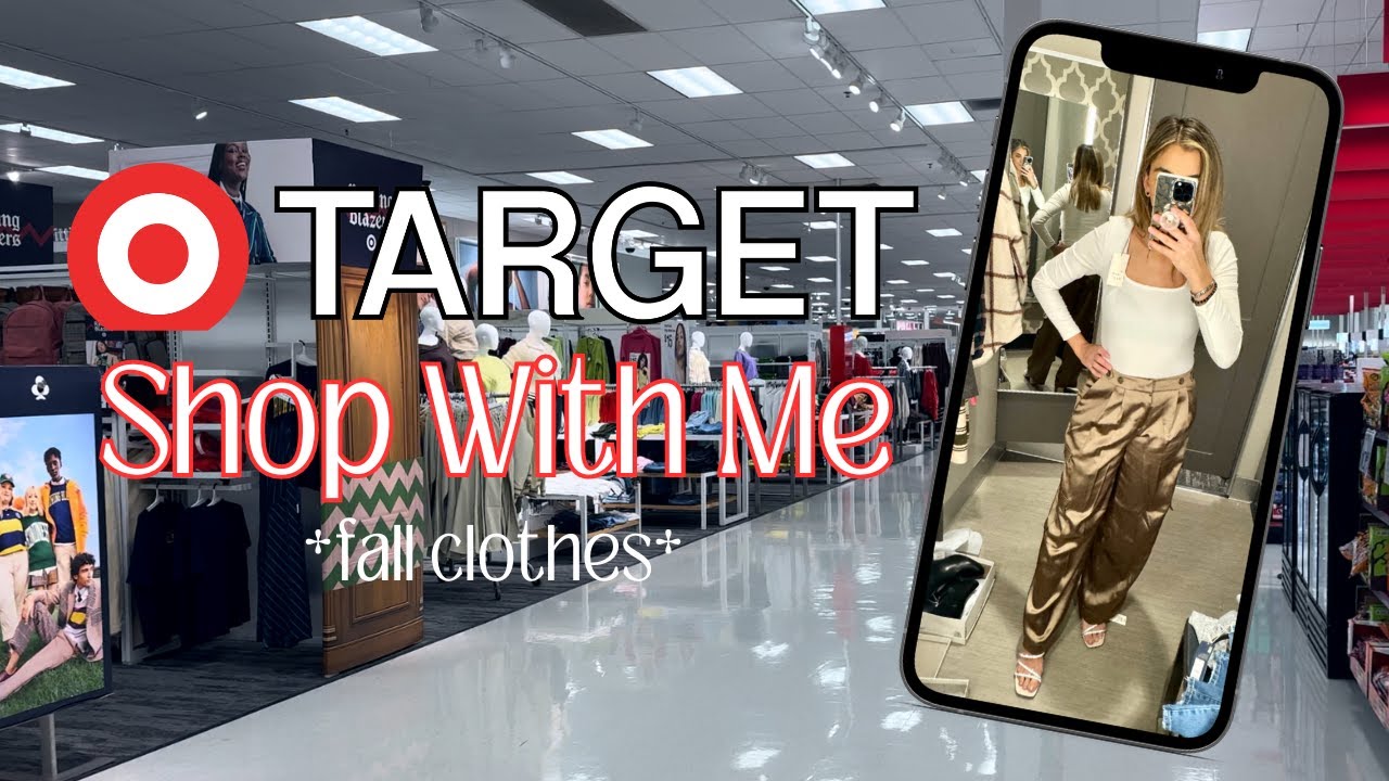 Shop With Me at Target - Fall Clothing (& Dollar Spot!)