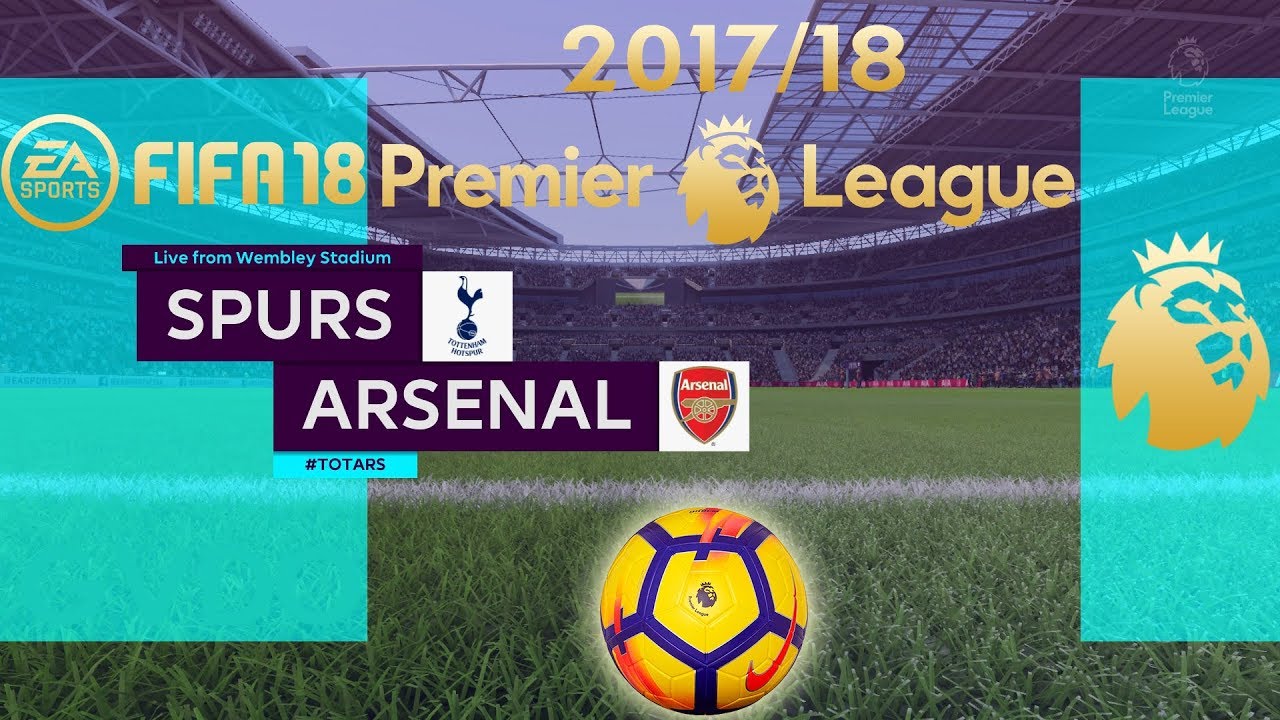 FIFA 18 Tottenham vs Arsenal | Premier League 2017/18 | PS4 Full Match