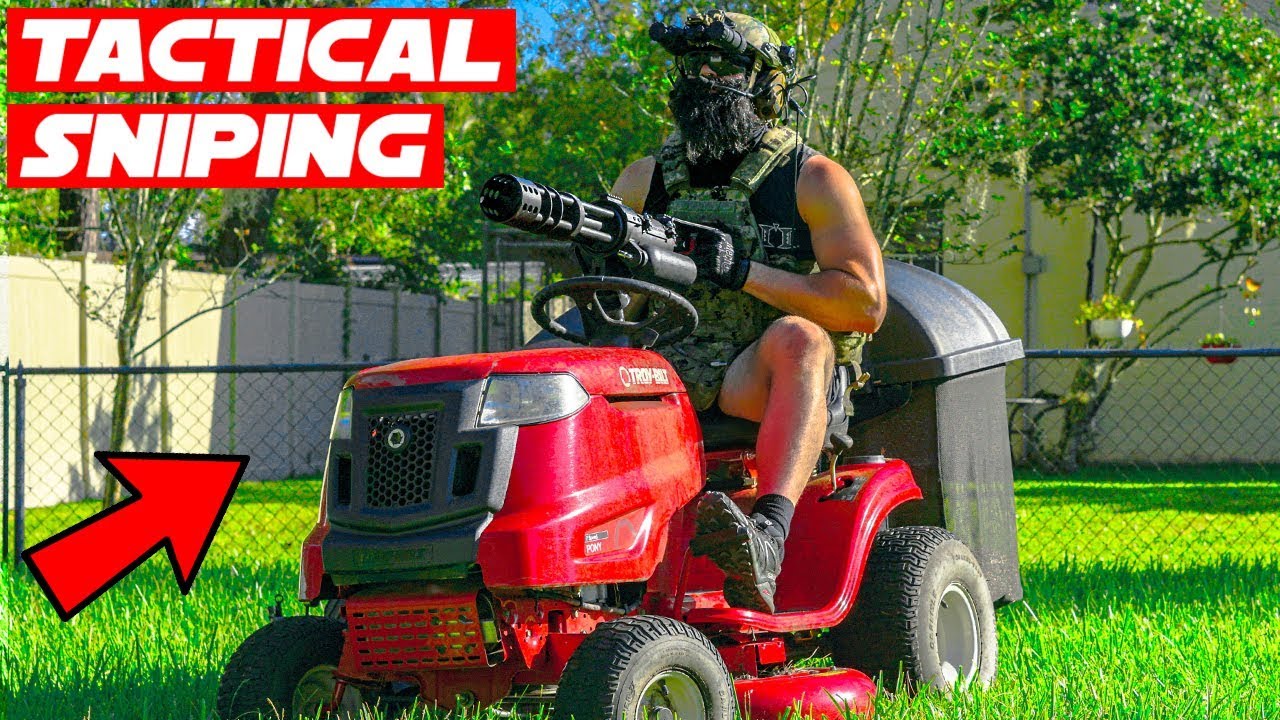 Страйкбол LMG Бумер Снайпер! (Очень Тактический)