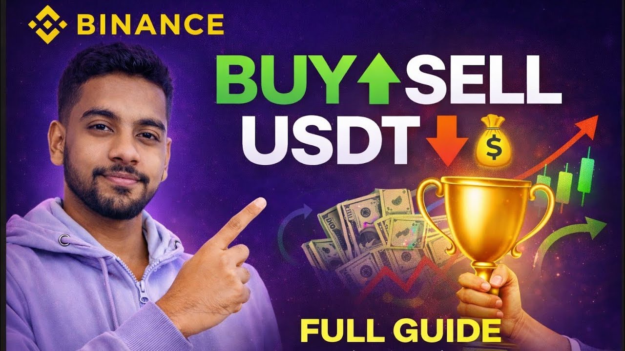 Binance P2P Trading Kaise Kare (Beginner to Pro) 🚀 | USDT Sell & Withdraw Full Process Hindi