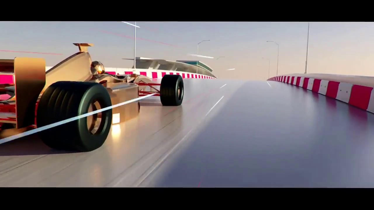 Formula one / C4D tutorial teaser