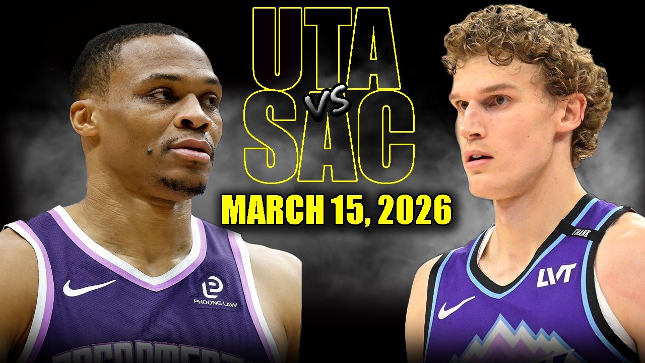 Utah Jazz vs Sacramento Kings Full Game Highlights &ndash; March 15, 2026 | NBA Season