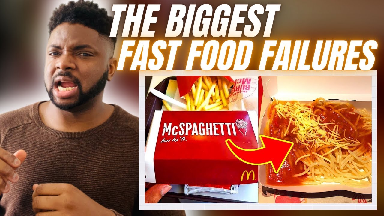 🇬🇧BRIT Reacts To THE BIGGEST FAST FOOD FAILURES OF ALL TIME! *McSpaghetti?! Really??