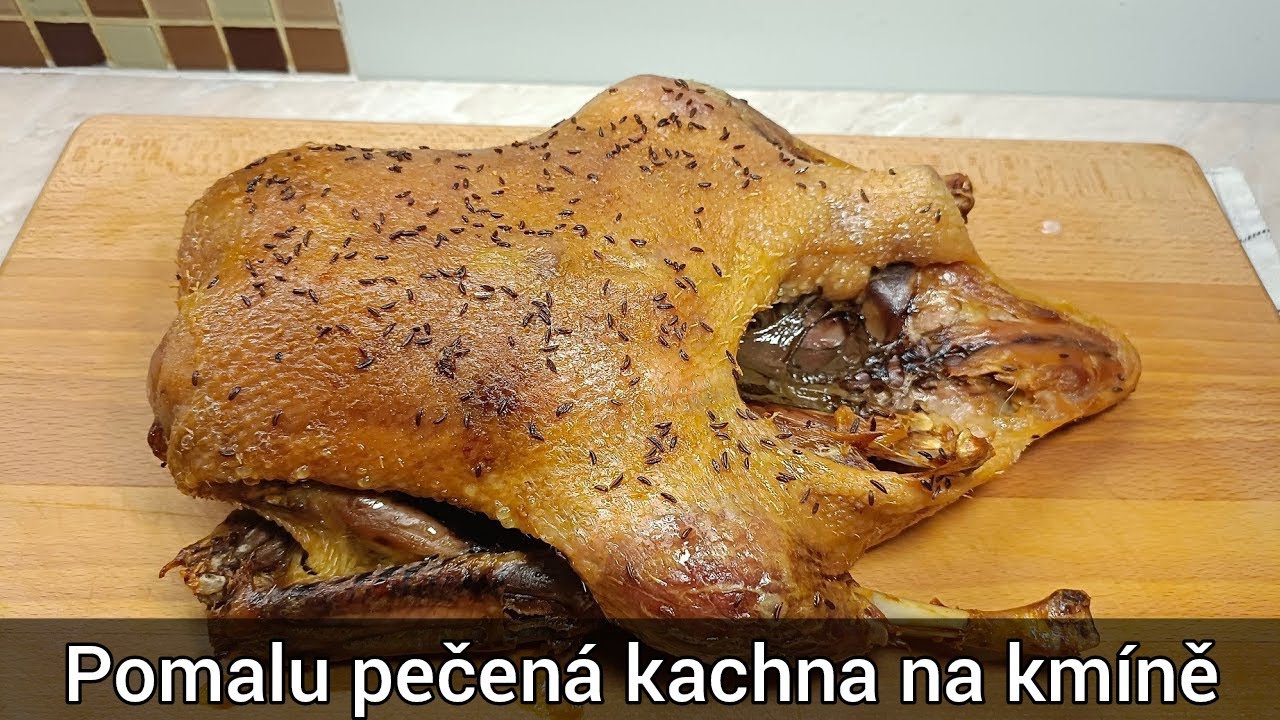 Pomalu pečená kachna na kmíně - recept