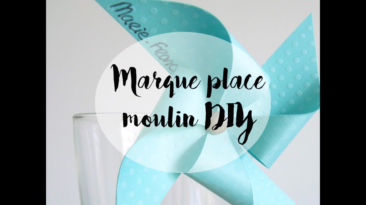 [BOX DIY] Marque place moulin à vent