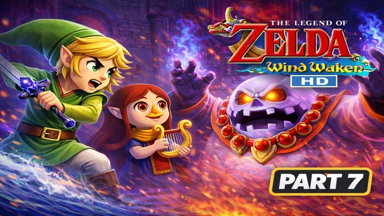 The Legend of Zelda: The Wind Waker HD – 100% Walkthrough – Part 7 | Earth Tempel
