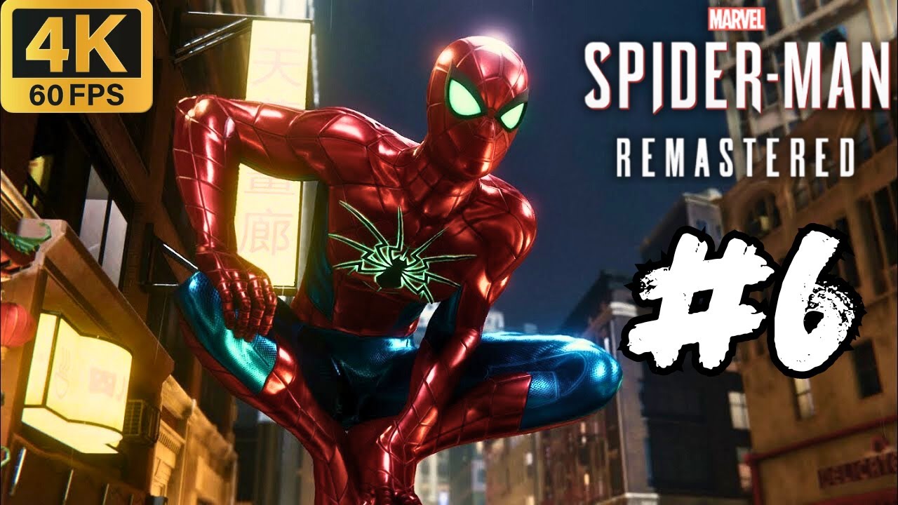 Прохождение Marvel's Spider-Man Remastered. Часть 6 [4K 60FPS]