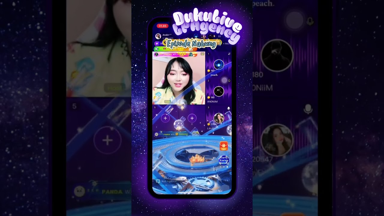 🌸✨ Aktivitas seru setiap hari di Duku Live bareng LP Agency