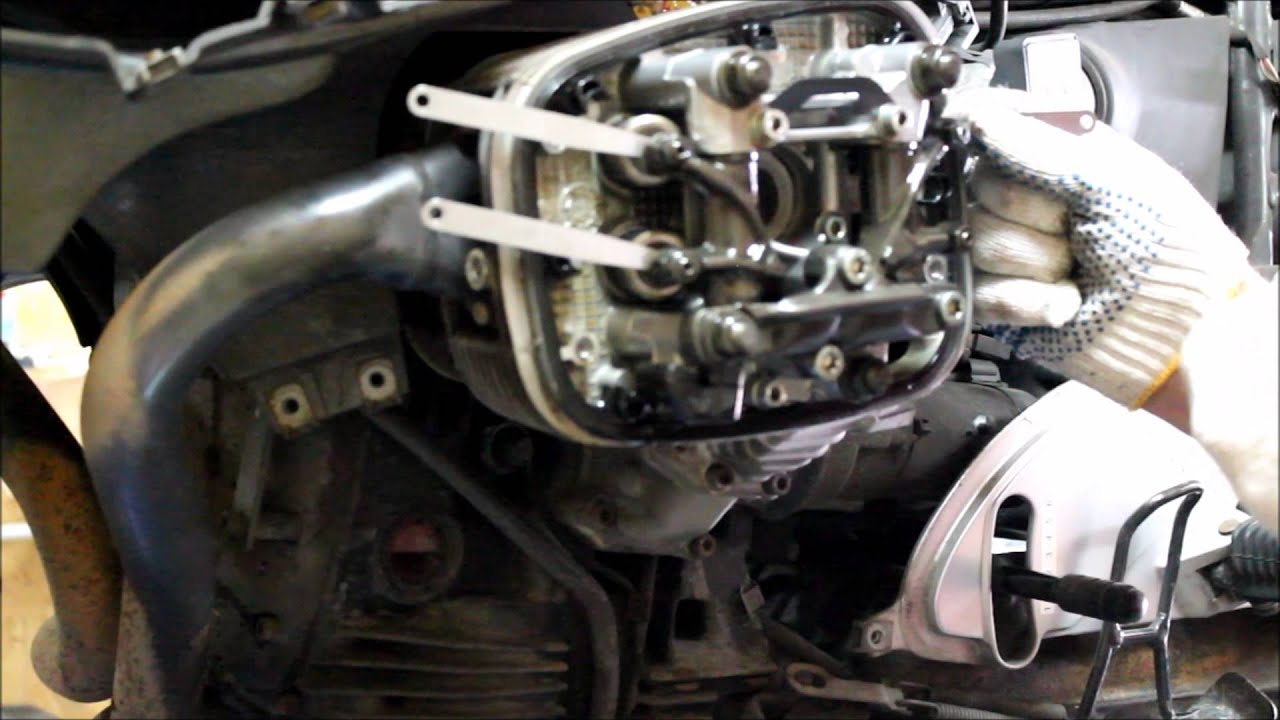 BMW R1150 R1100 Регулировка клапанов