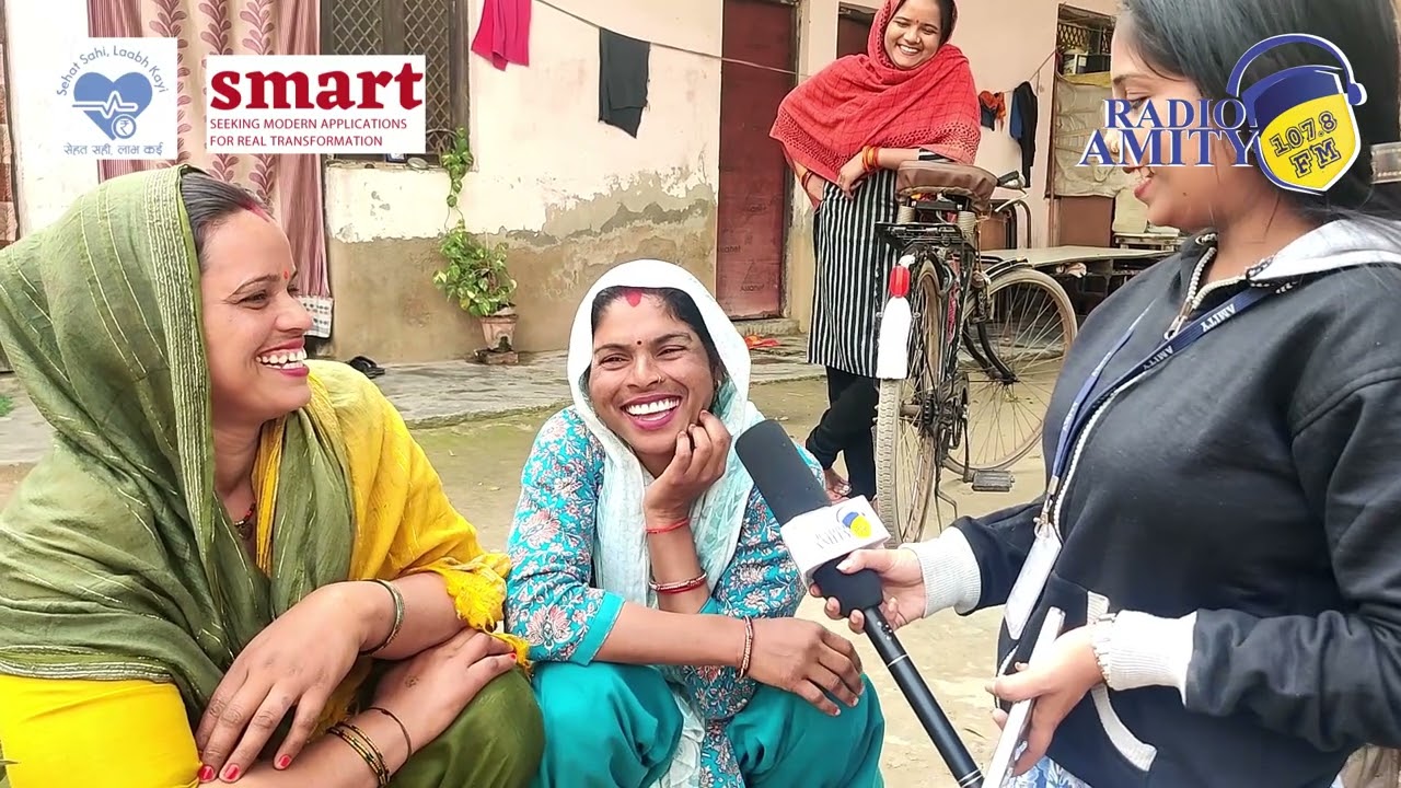 महिलाओं को दी गई पोषण थाली की जानकारी | Radio Amity 107.8 FM