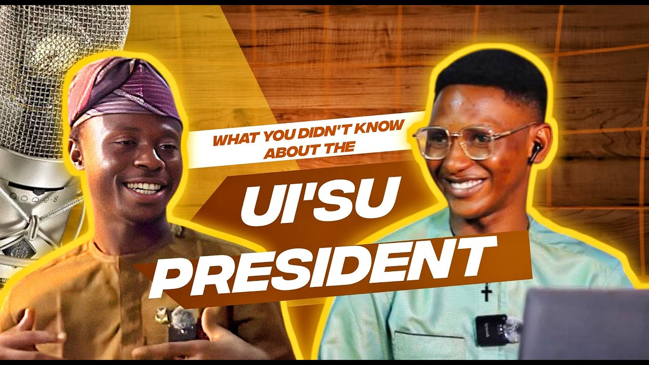What you didn't know about University of Ibadan Student Union President | The Spotlight Room Ep. 1